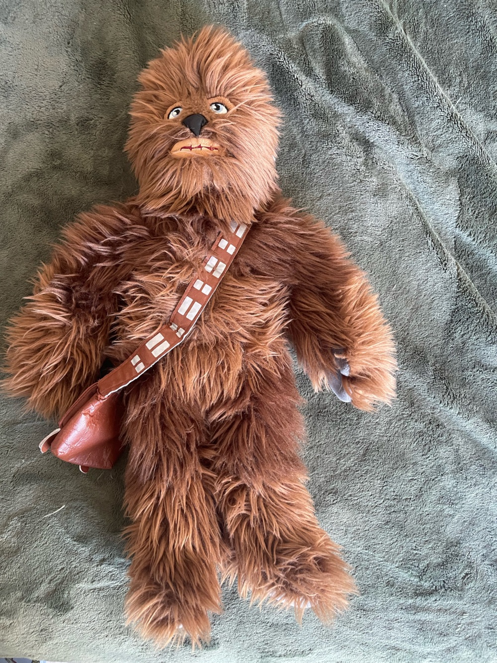 Disney Brown Plush Chewbacca. 19”, EUC